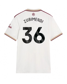 Billige Fotballdrakt Arsenal Martin Zubimendi #36 Replika Tredjedrakt 2025-26 Kortermet Billige Fotballdrakt Arsenal Martin Zubimendi #36 Replika Tredjedrakt 2025-26 Kortermet
